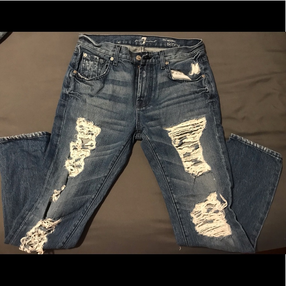 7 for all mankind High rise jeans size 27 - Picture 1 of 2